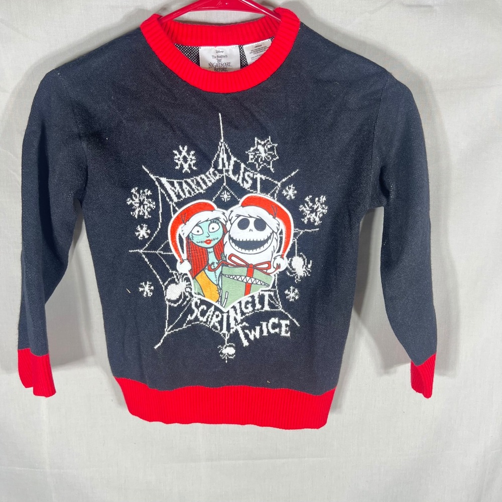 Disney Nightmare Before Christmas Sweater Unisex XS